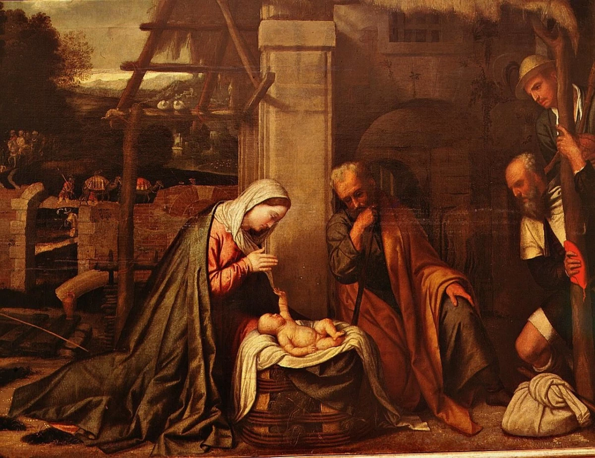 Il Moretto-253-Natività di Gesù-Uffizi-Firenze
